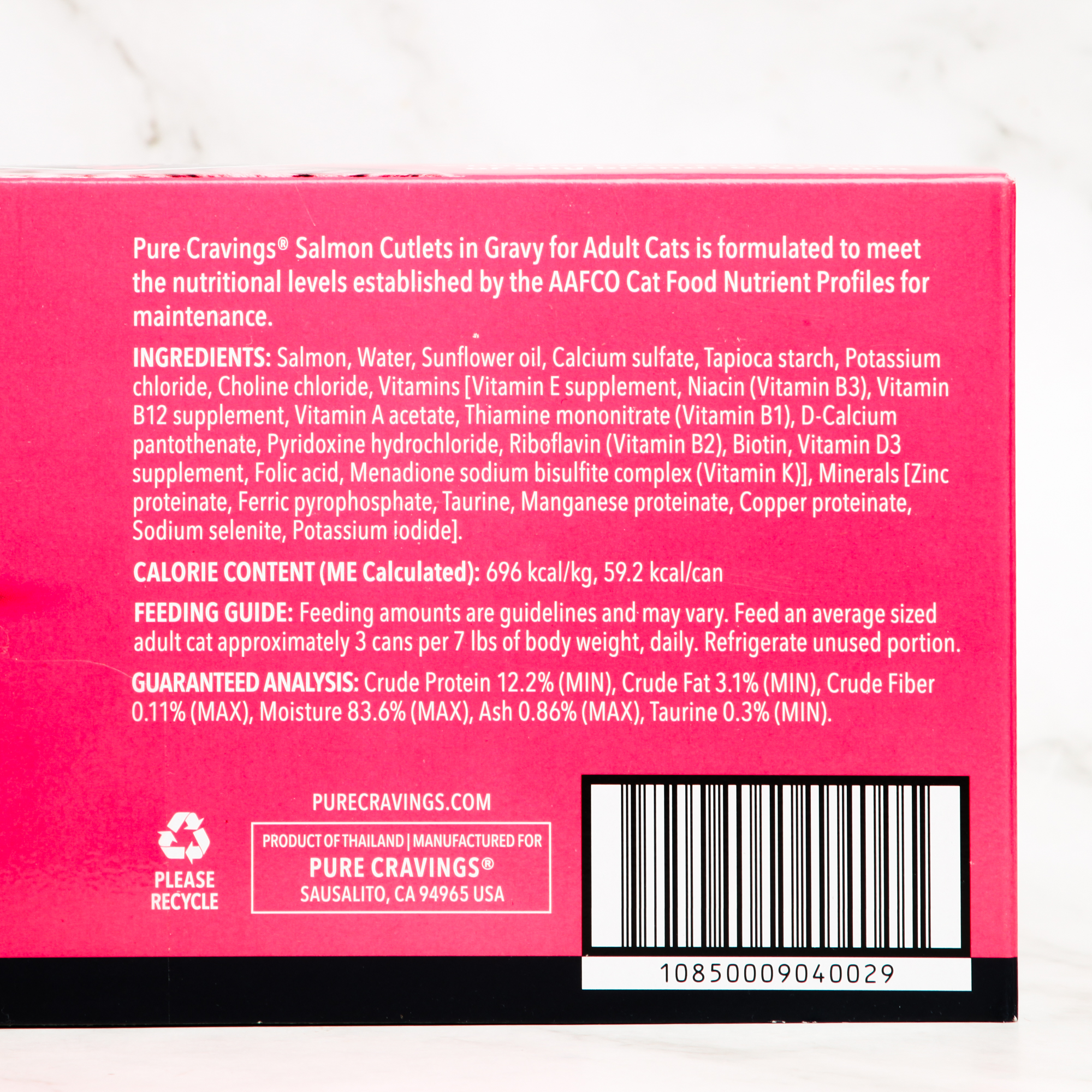 Wild Salmon Cutlets in Gravy (85g) - Pure Cravings